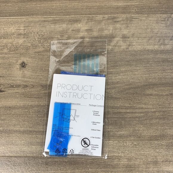 Set of 6 - Pull tabs stretch release adhesive strips for LCD screen with tabs - Picture 7 of 8